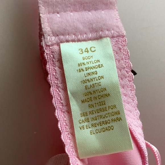 34C Pink Lace Bralette. Can be used as a Summer top as well as a bra. Tags Lost - Picture 12 of 12